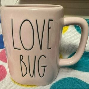 Rae Dunn Blush 'Love Bug' Mug